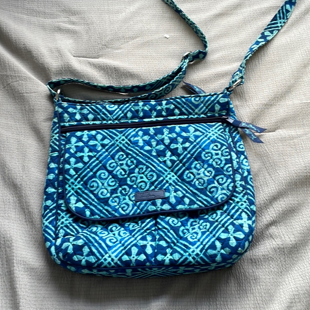 Vera Bradley Crossbody Bag. Cuban Tiles pattern